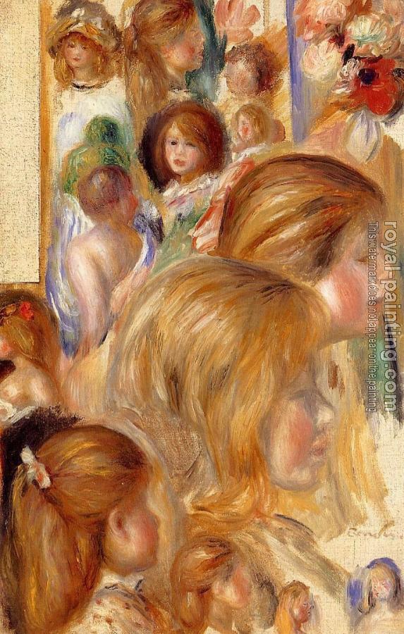 Pierre Auguste Renoir : Children's Heads